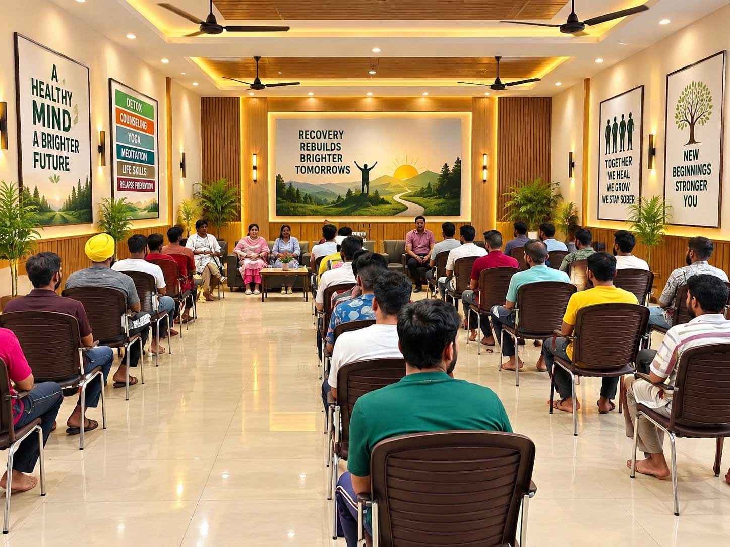 Rajvir Singh’s De-Addiction Centre in India